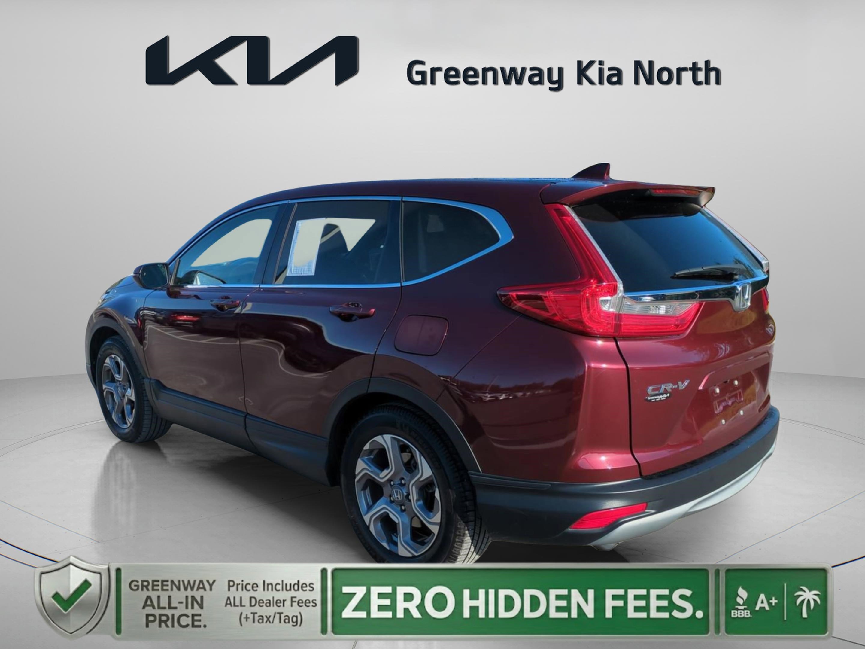 Used 2017 Basque Red Pearl II Honda EX-L image 6