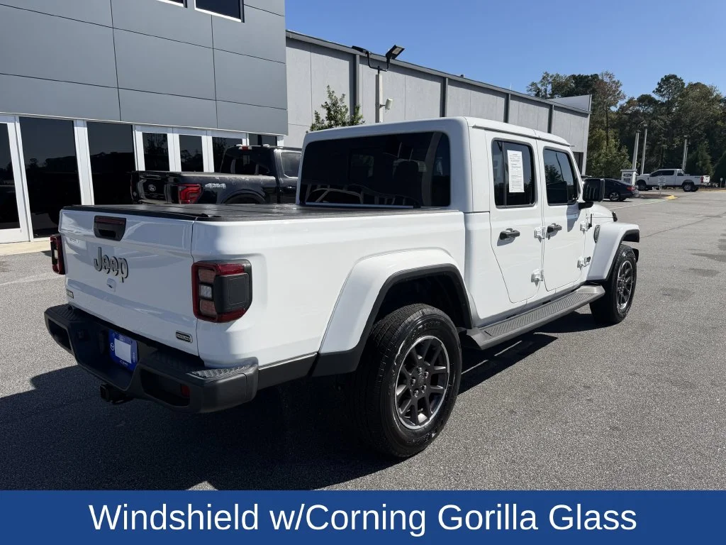 Certified Used 2022 Bright White Clearcoat Jeep Overland image 8
