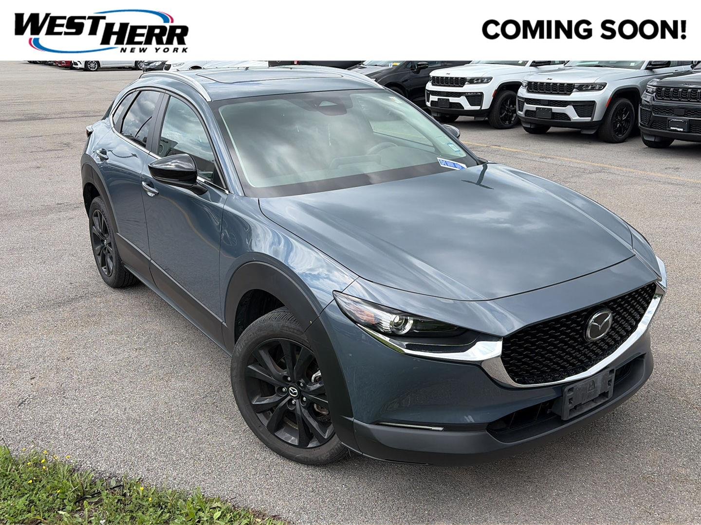 Used 2024 Polymetal Gray Metallic Mazda 2.5 S Carbon Edition image 1