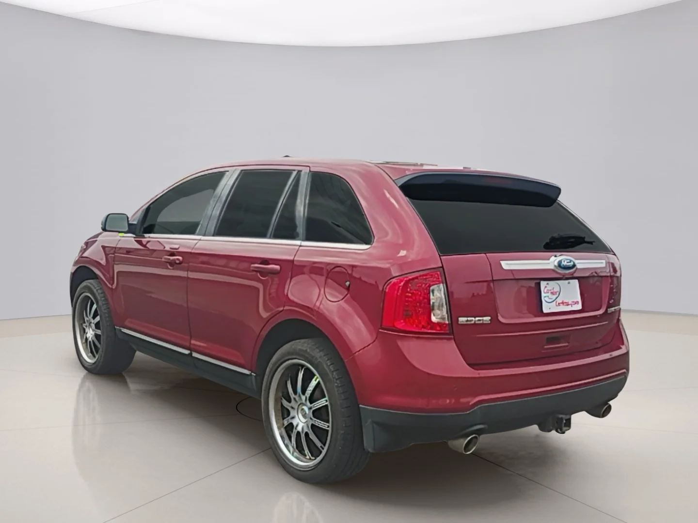 Used 2013 Red Ford LIMITED image 3
