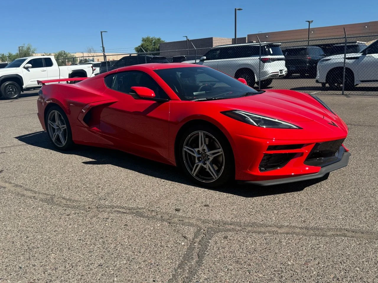 Used 2025 Torch Red Chevrolet Stingray image 3