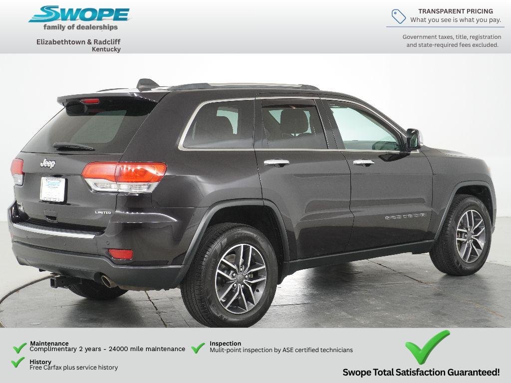Used 2019 Sangria Metallic Clearcoat Jeep Limited image 3