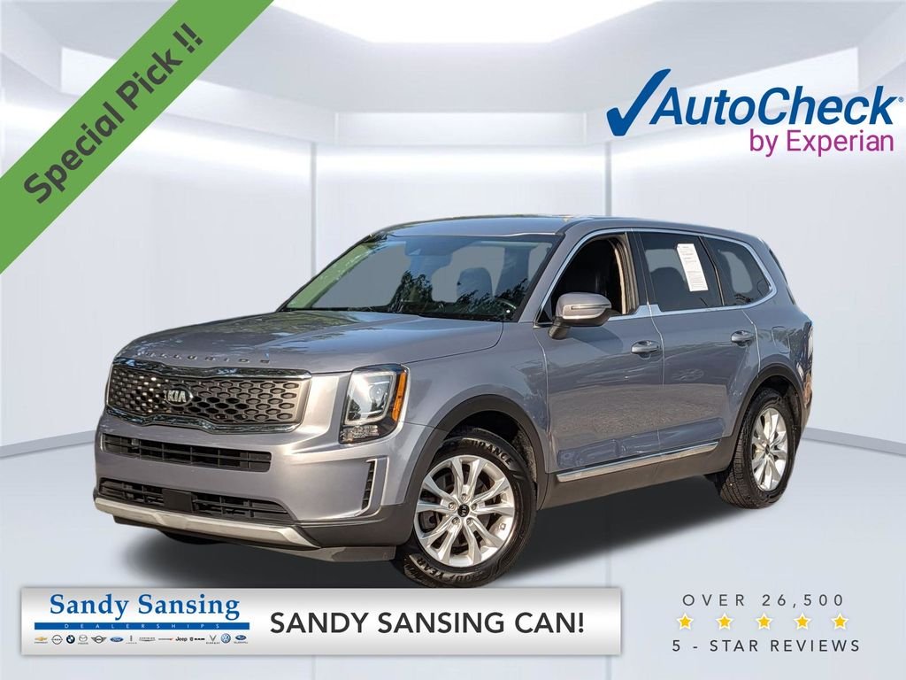 Used 2020 Everlasting Silver Kia LX image 1