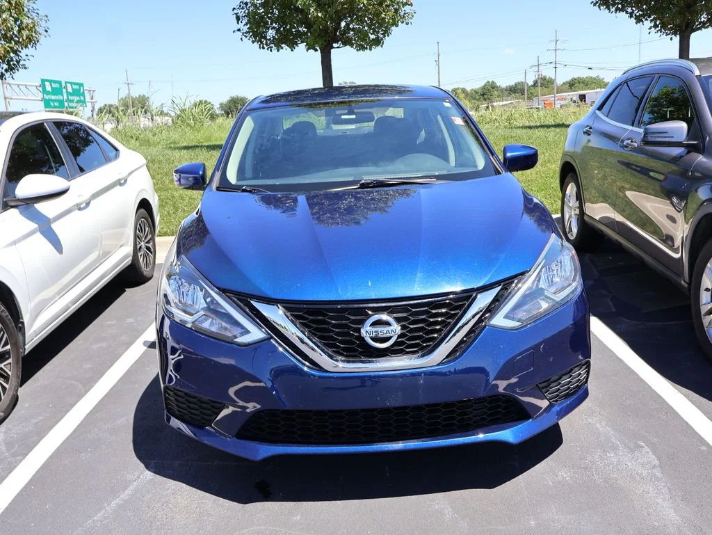 Used 2019 Deep Blue Pearl Nissan SV image 3