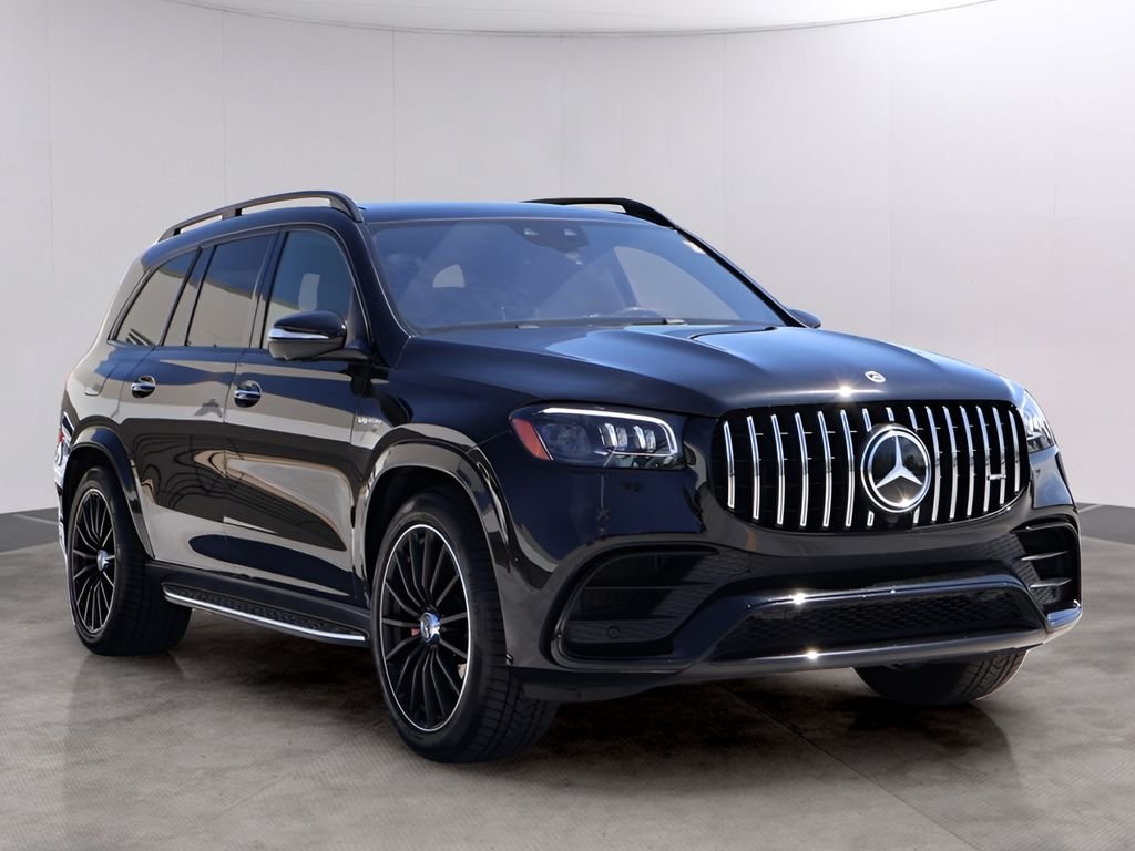 Used 2022 Obsidian Black Metallic Mercedes-Benz GLS 63 AMG® image 3