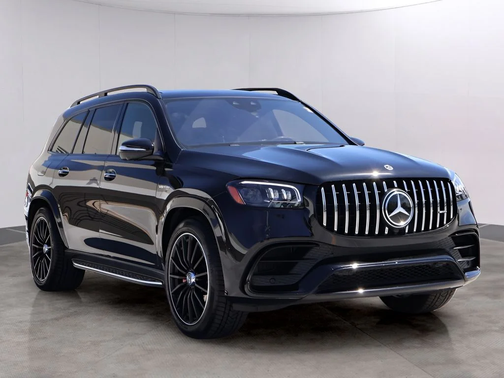Used 2022 Obsidian Black Metallic Mercedes-Benz GLS 63 AMG® image 3