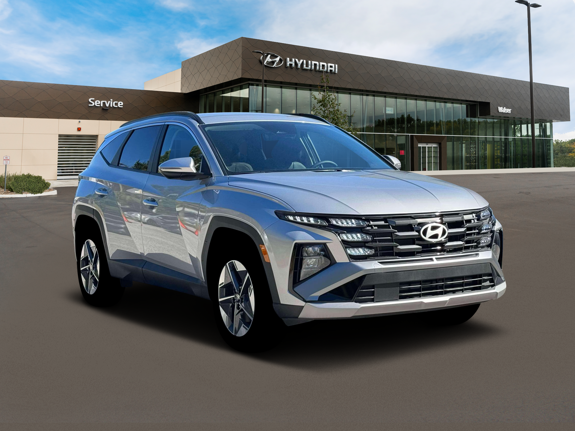 New 2026 Shimmering Silver Hyundai SEL Convenience AWD image 38