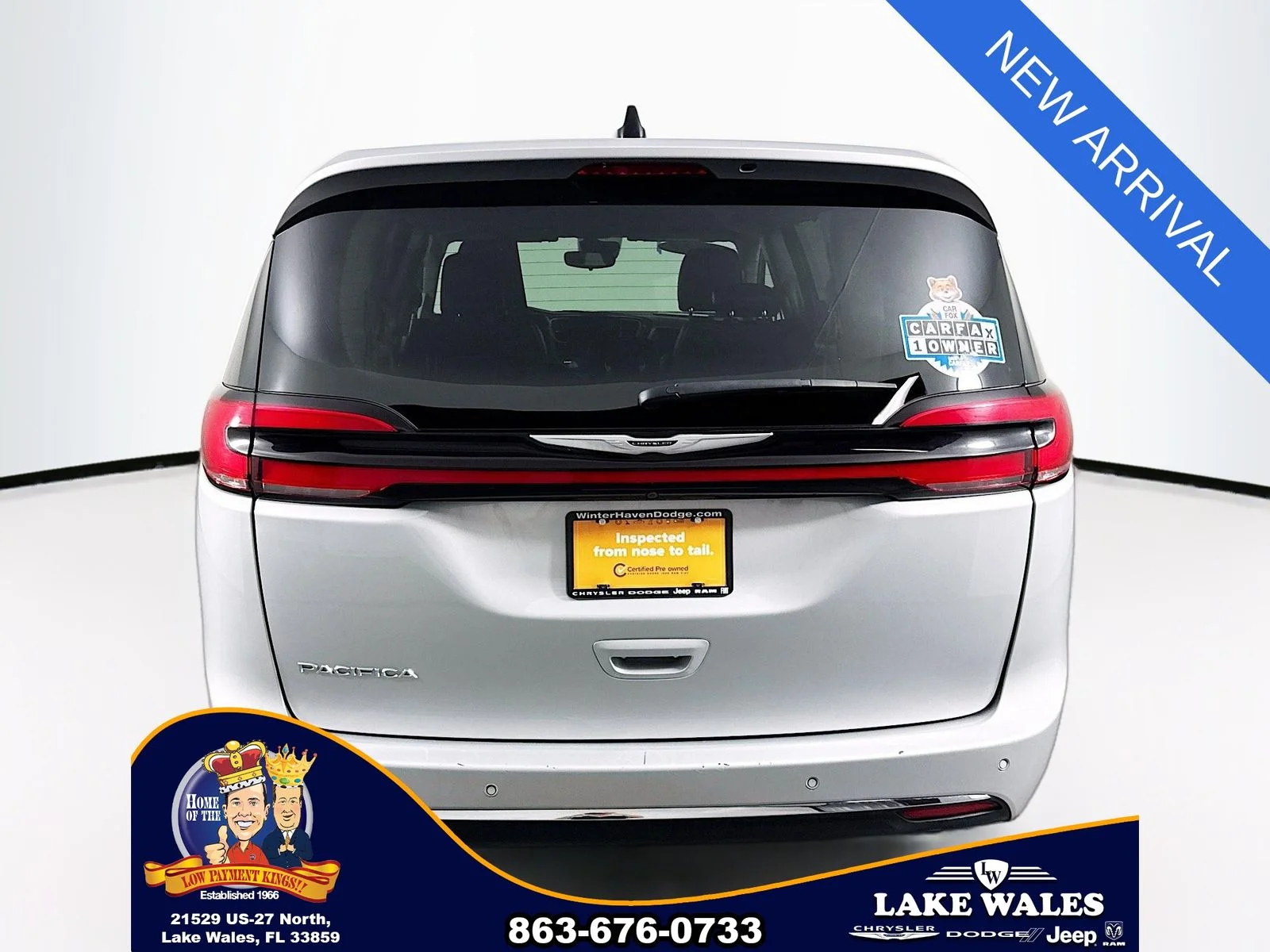 Certified Used 2024 Silver Chrysler Touring L image 6