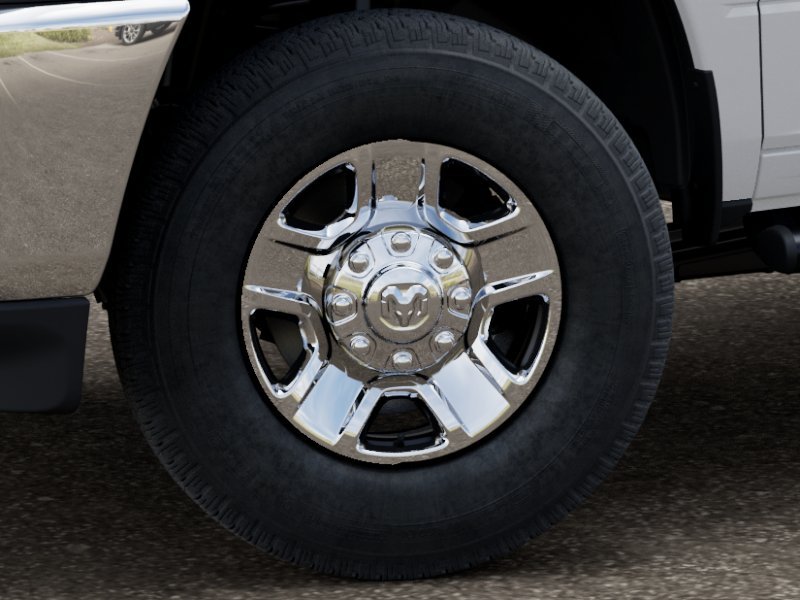 New 2026 Bright White Clear-Coat Exterior Paint RAM Tradesman 4x4 Crew Cab 6