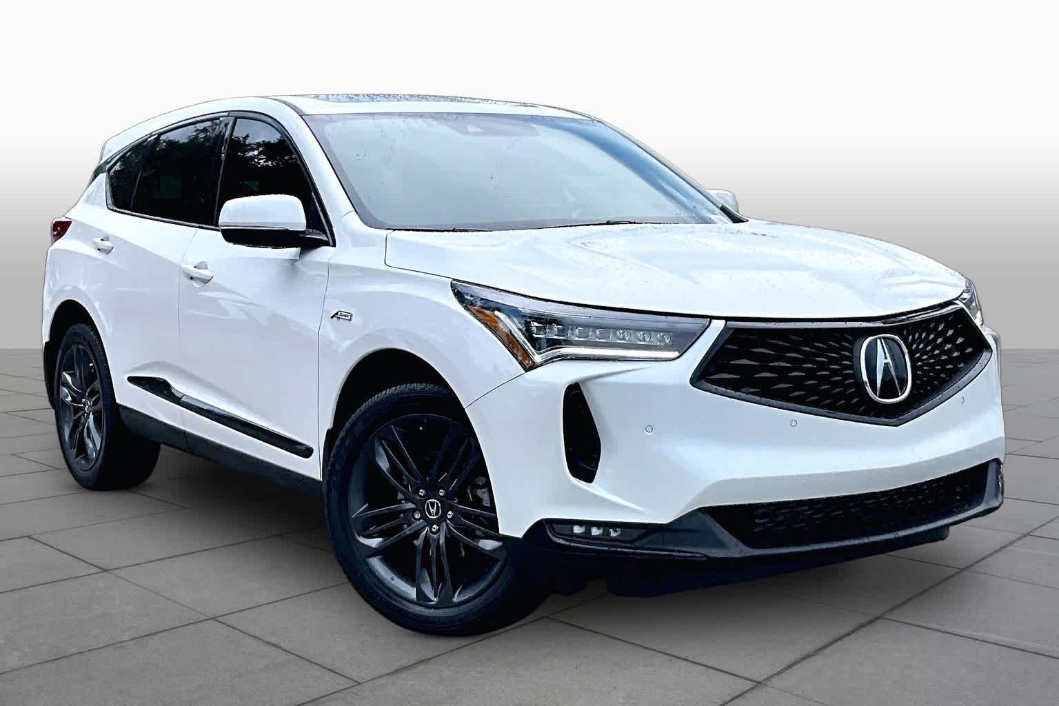Used 2023 Platinum White Pearl Acura w/A-Spec Package image 3