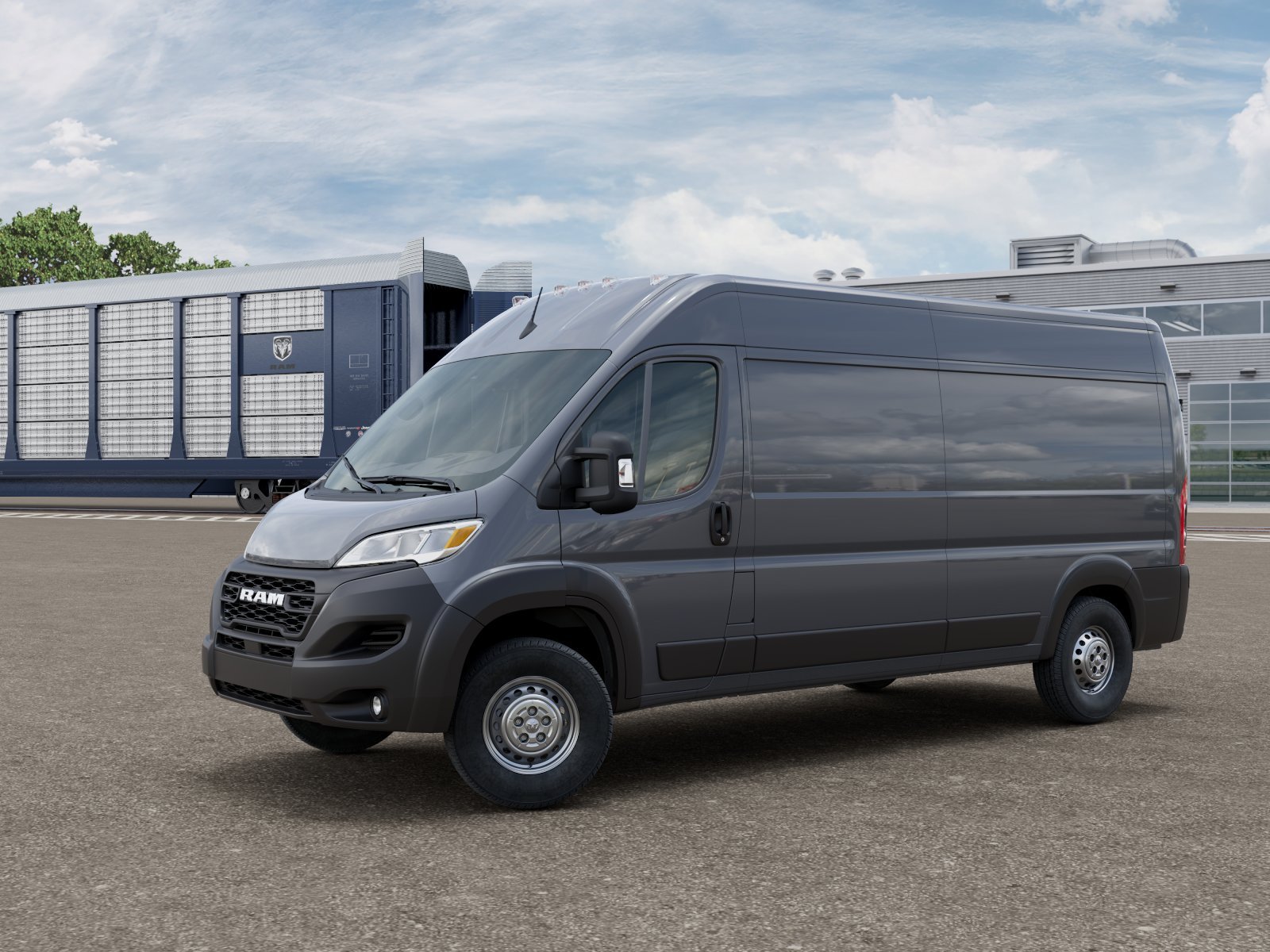 New 2026 Ceramic Gray Clearcoat RAM TRADESMAN image 1