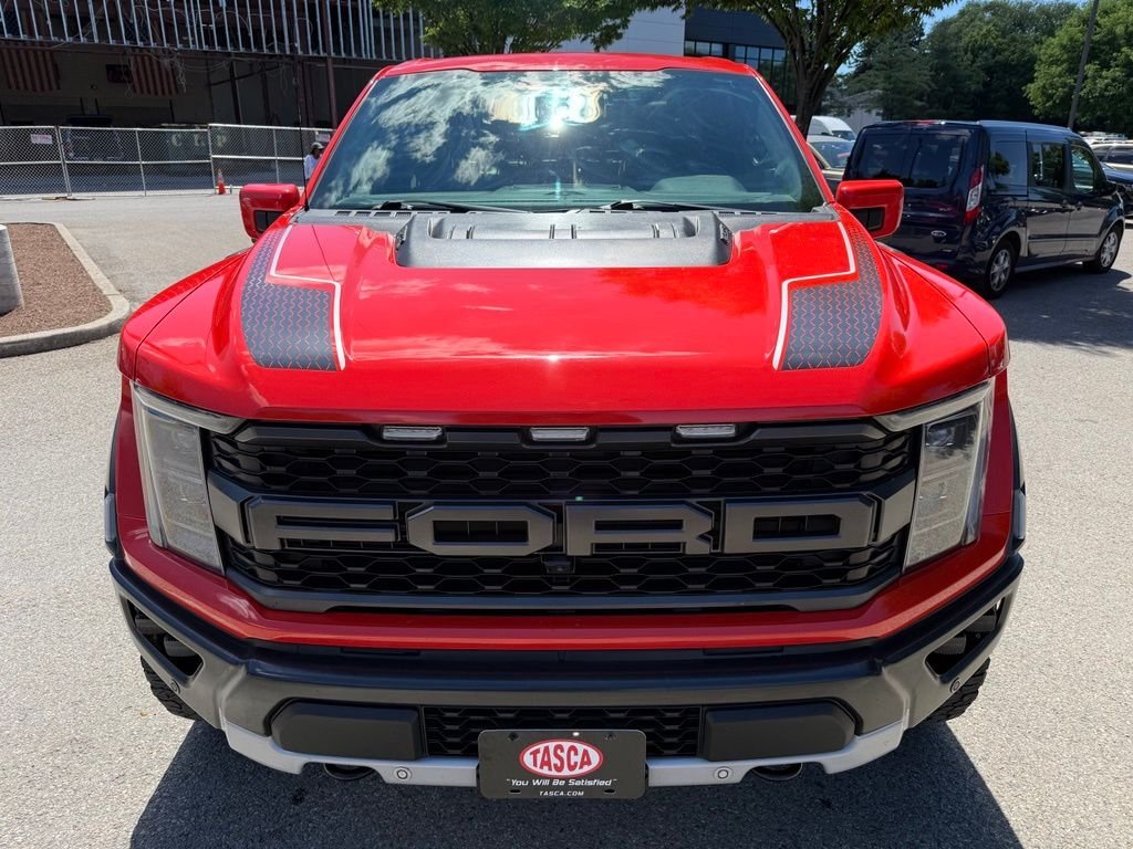 Used 2021 Orange Ford Raptor image 3