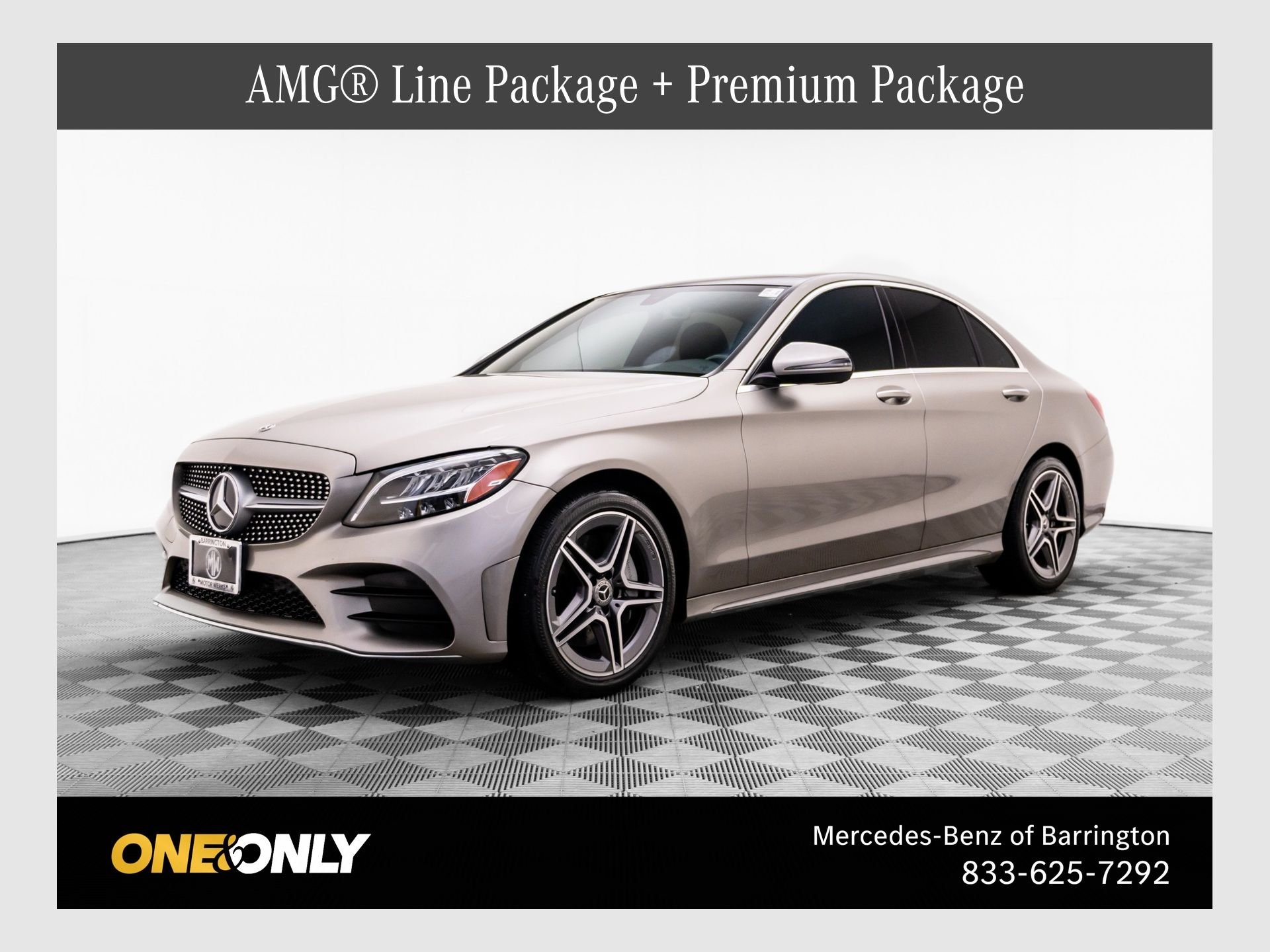Used 2020 Silver Mercedes-Benz C 300 image 1