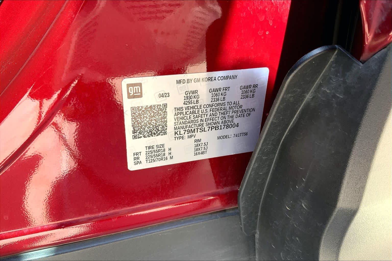 Used 2023 Crimson Metallic Chevrolet RS image 34