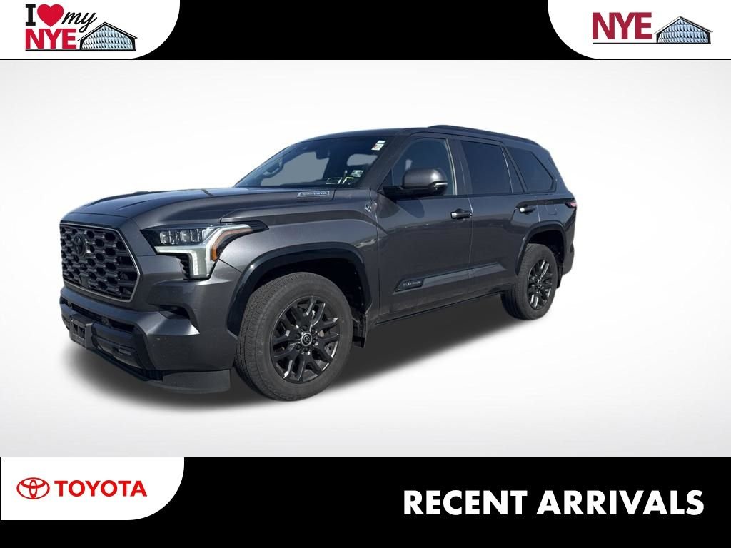 Used 2024 Gray Toyota Platinum image 1