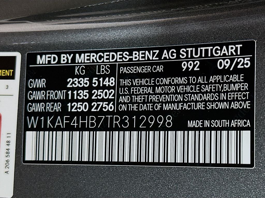 New 2026 Selenite Grey Metallic Mercedes-Benz C 300 image 32