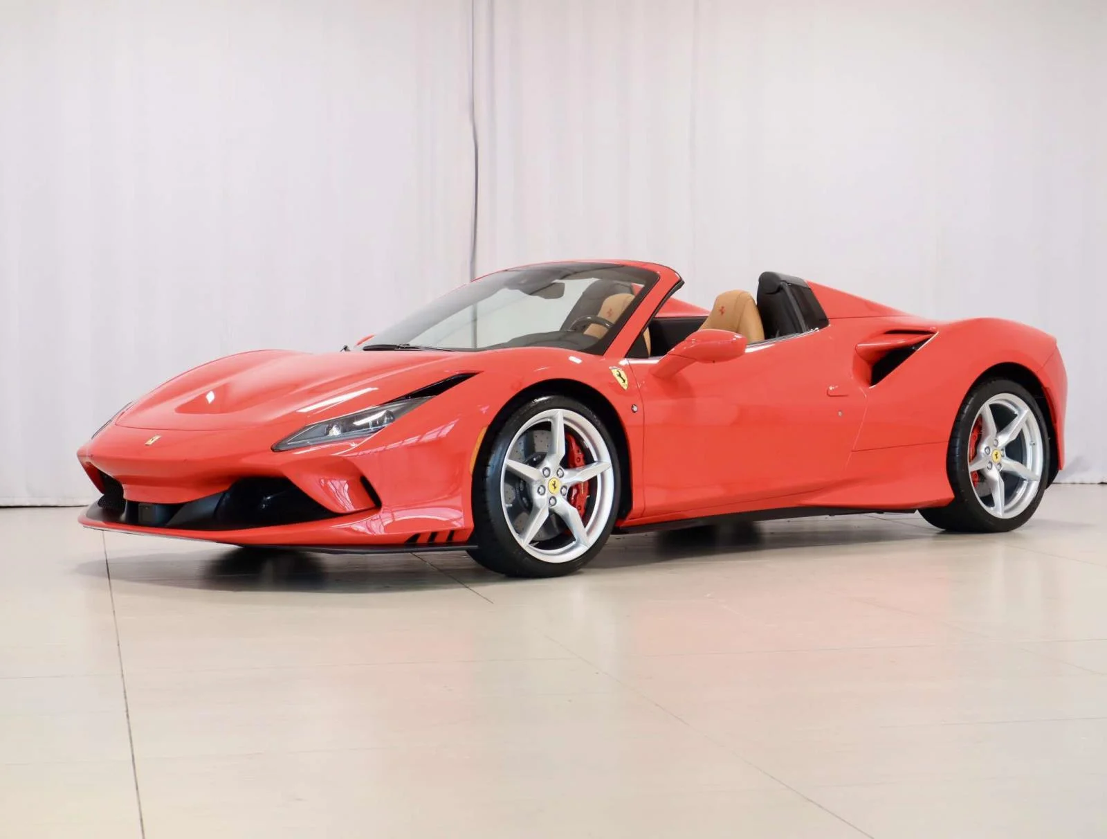 Used 2022 Rosso Corsa Ferrari Convertible image 1