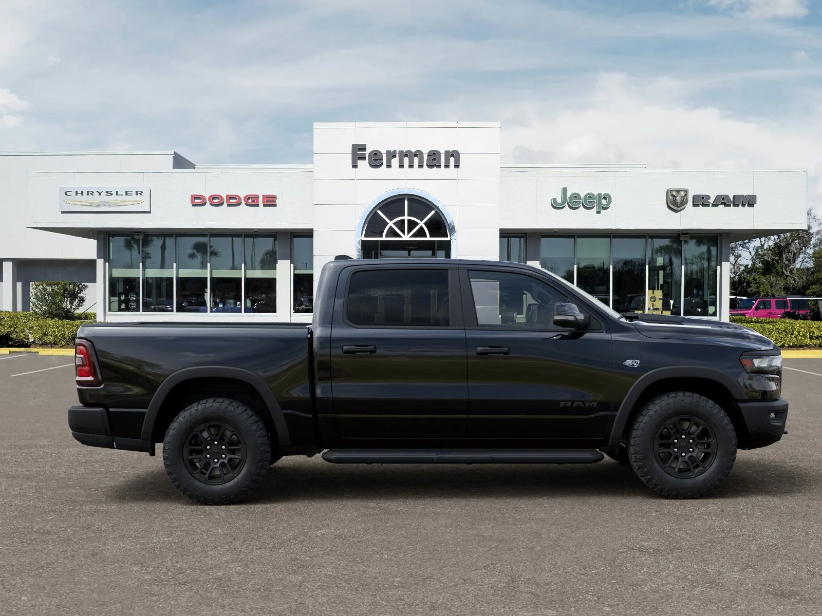 New 2026 Diamond Black Crystal Pearl-Coat Exterior Paint RAM Rebel image 21