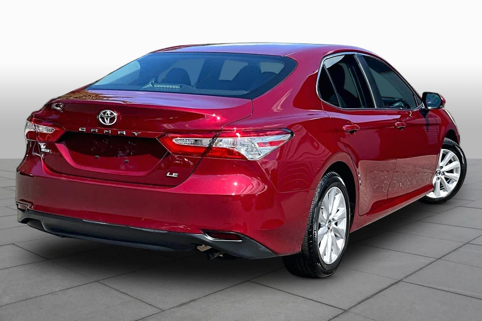 Used 2018 Ruby Flare Pearl Toyota LE image 13
