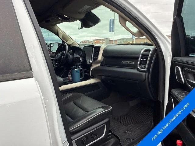 Used 2021 Bright White Clearcoat Ram Laramie image 20
