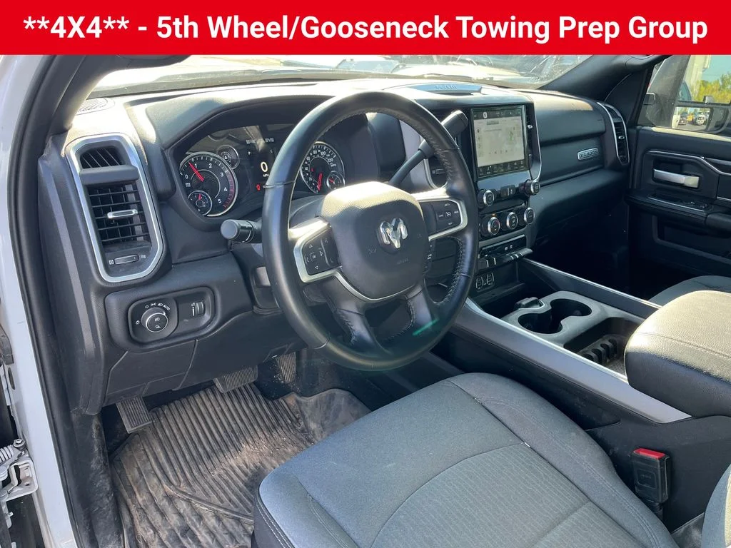 Used 2024 Bright White Clearcoat Ram Big Horn image 7
