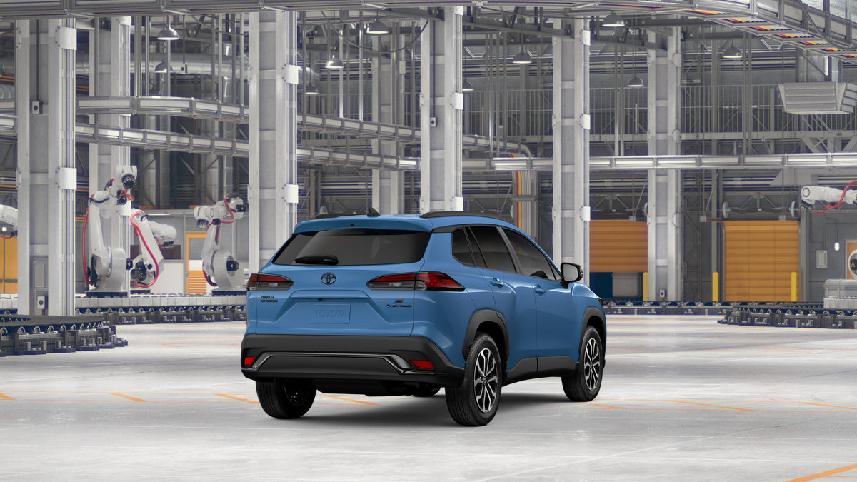 New 2026 Cavalry Blue Toyota Hybrid SE image 9