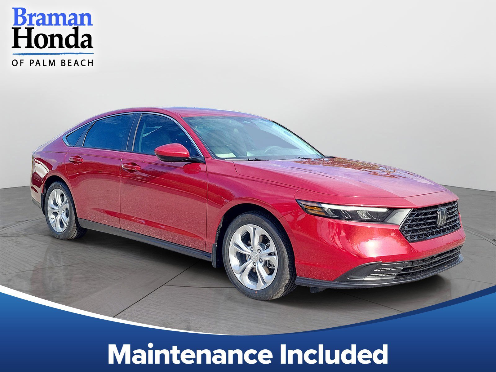 New 2026 Radiant Red Metallic Honda LX image 1