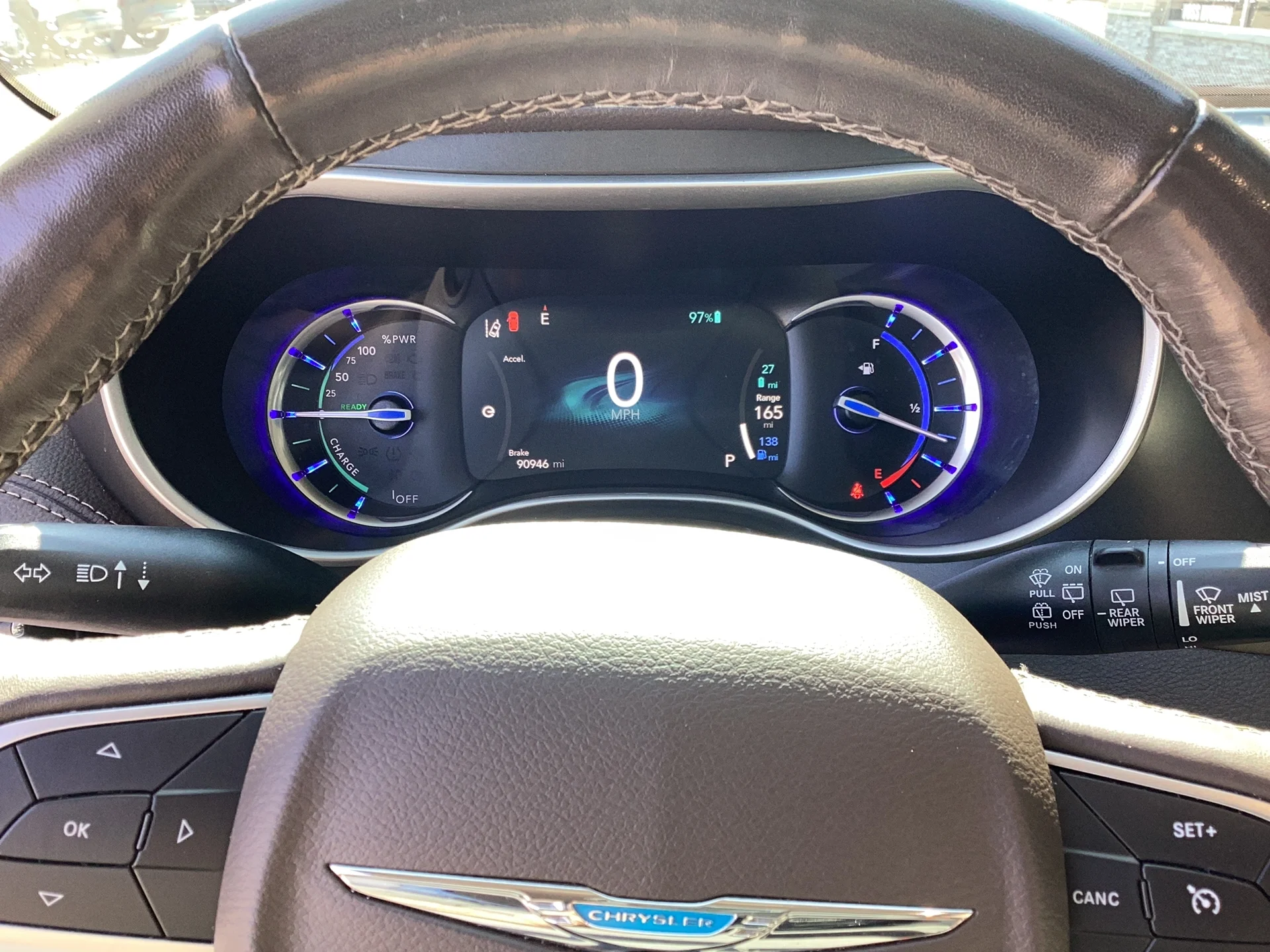 Used 2021 Granite Crystal Metallic Clear Coat Chrysler Touring L image 13