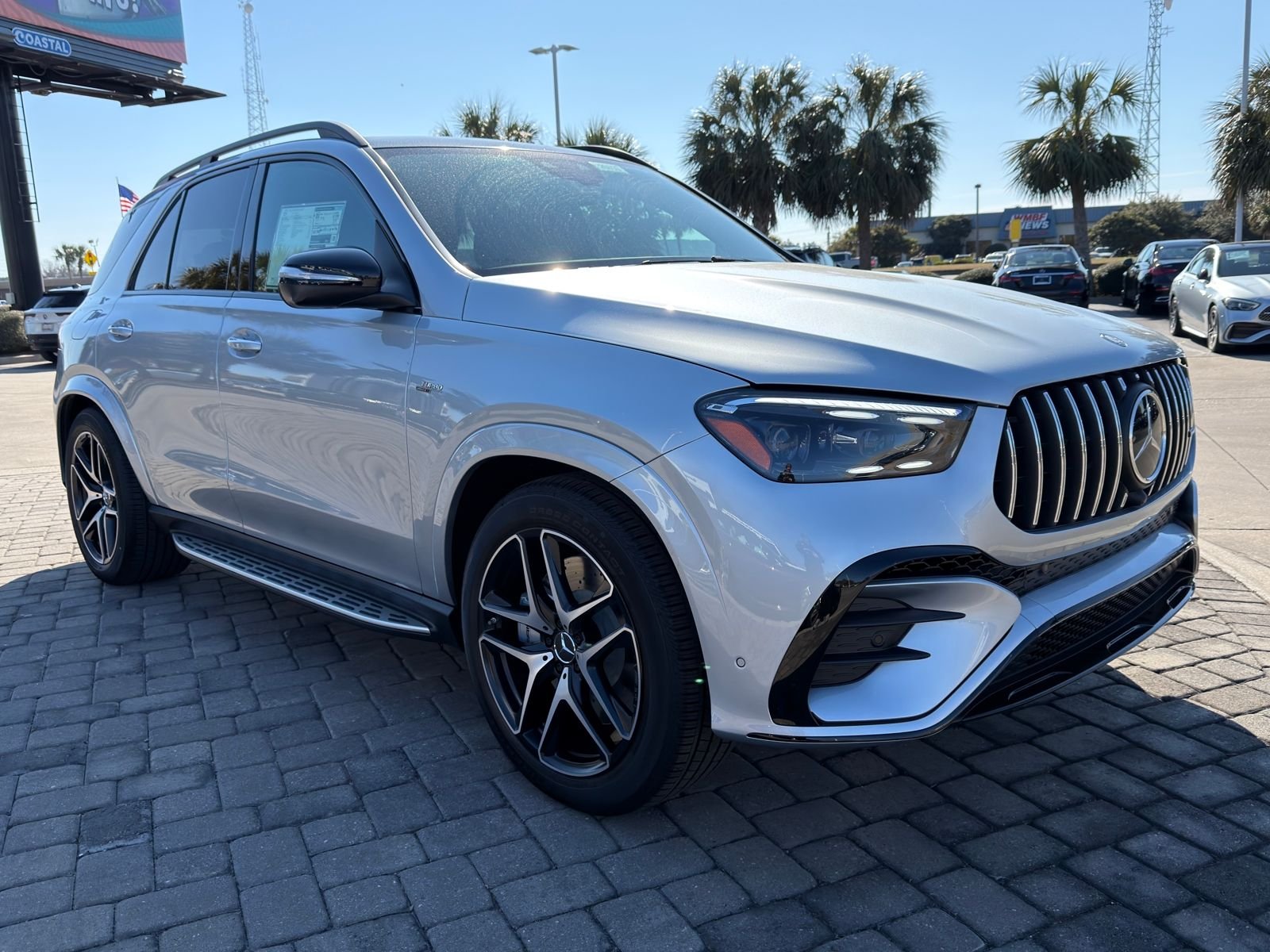 New 2026 Cirrus Silver Metallic Mercedes-Benz GLE 53 AMG® image 7