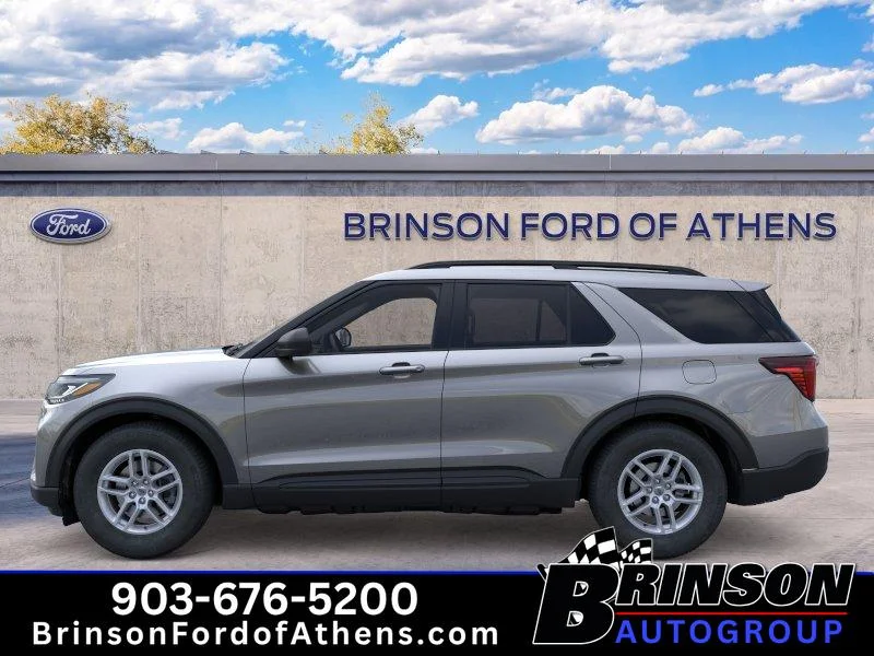 New 2026 Carbonized Gray Metallic Ford Active image 3