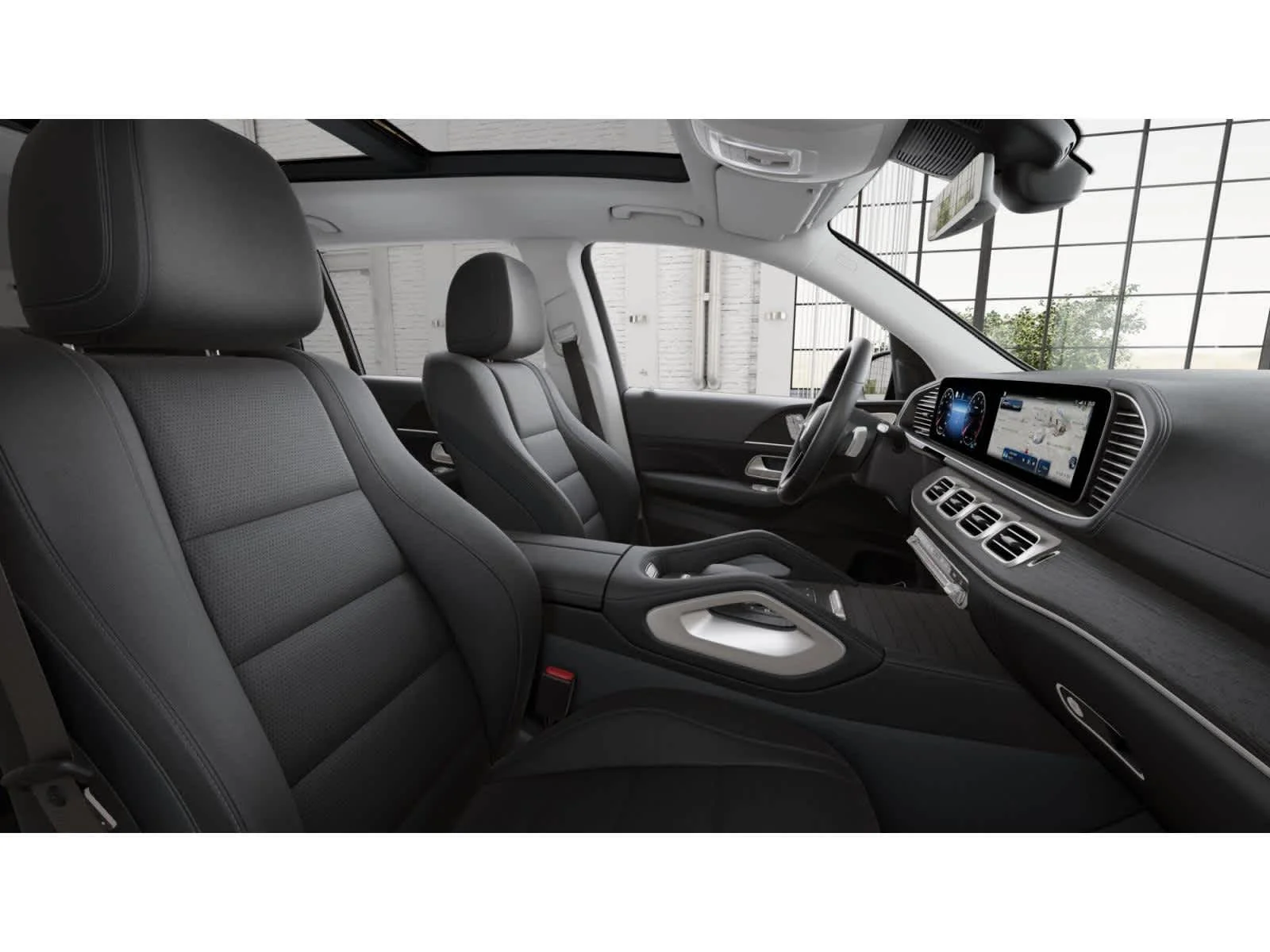 New 2026 Obsidian Black Metallic Mercedes-Benz GLS 450 image 3