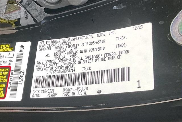 Used 2024 Black Toyota TRD Pro image 32
