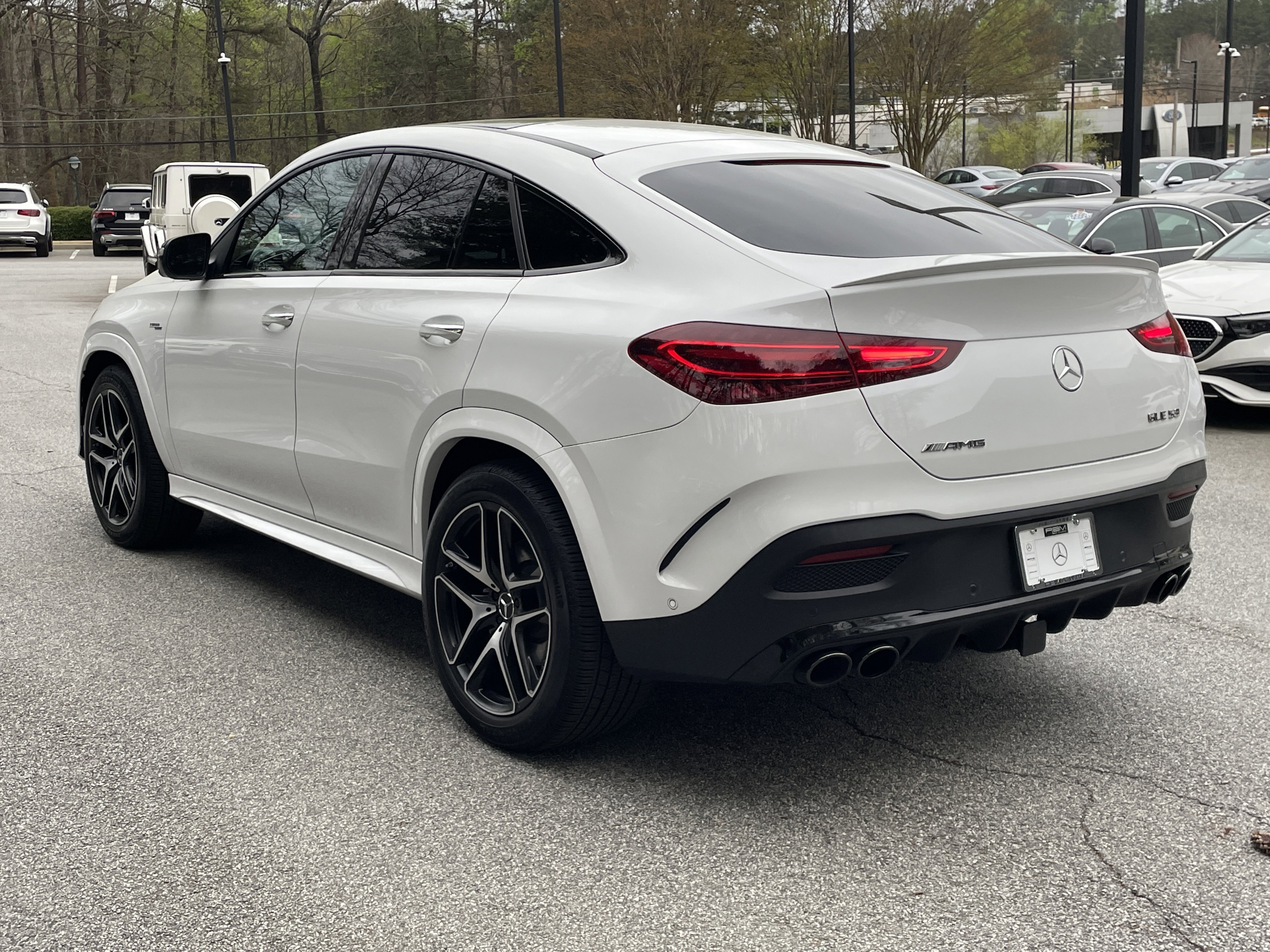Certified Used 2025 MANUFAKTUR Moonlight White Metallic Mercedes-Benz AMG® GLE 53 4MATIC®+ Coupe image 13
