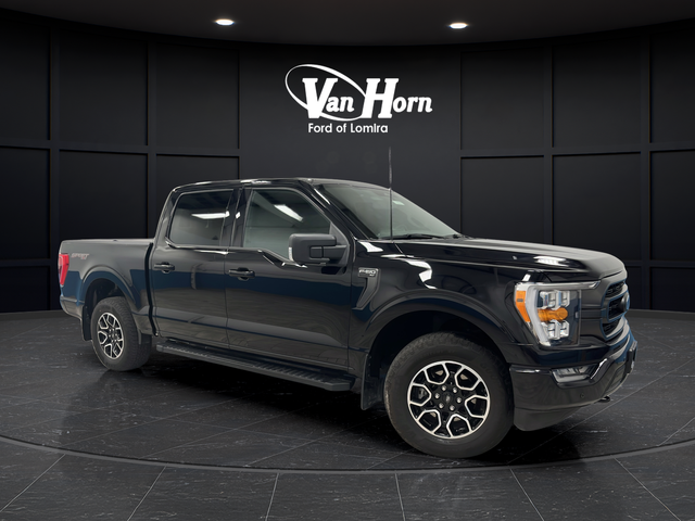 Used 2023 Agate Black Metallic Ford XLT image 1
