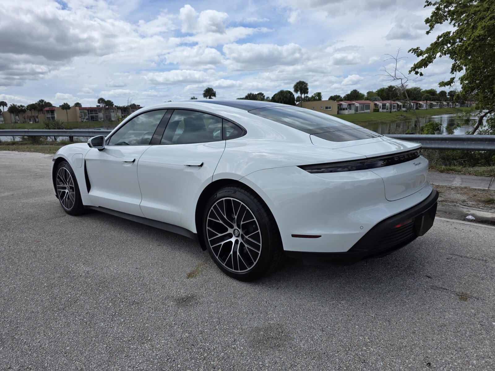 Used 2024 Porsche Taycan Base with VIN WP0AA2Y12RSA13542 for sale in West Palm Beach, FL