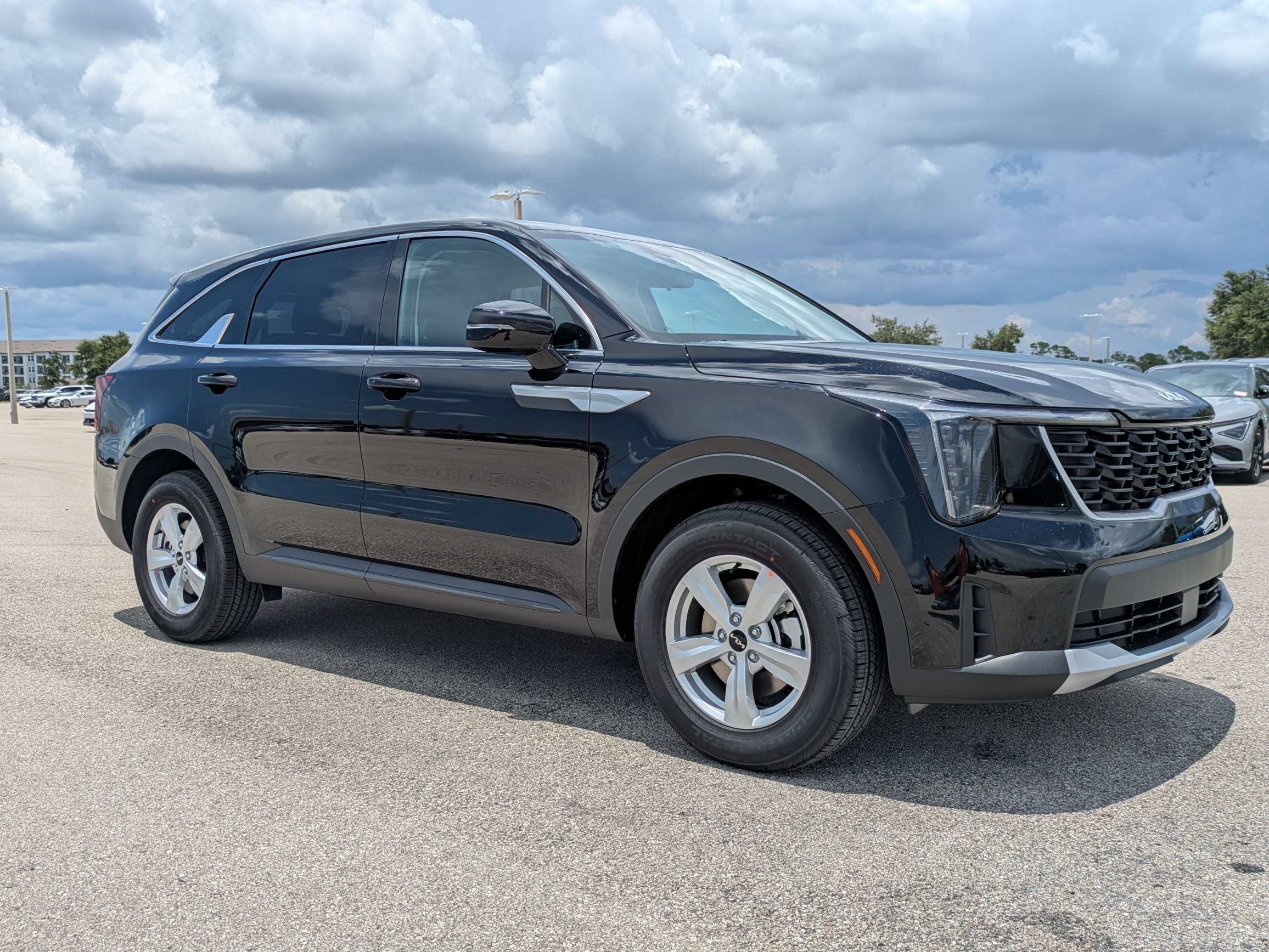 New 2026 Ebony Black Kia LX image 2