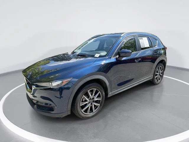 Used 2018 Blue Mazda Touring image 1