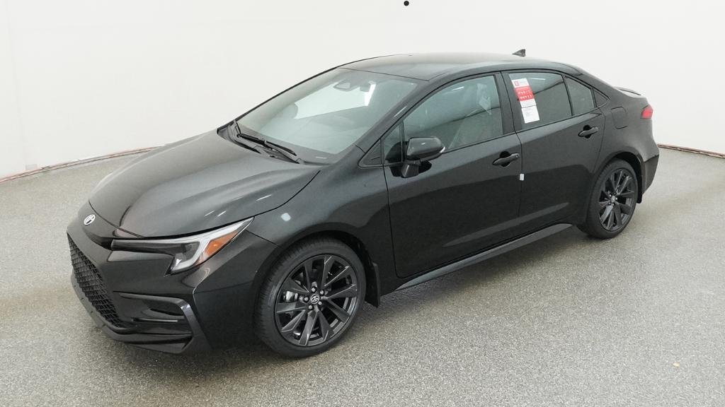 New 2026 Midnight Black Metallic Toyota SE image 9