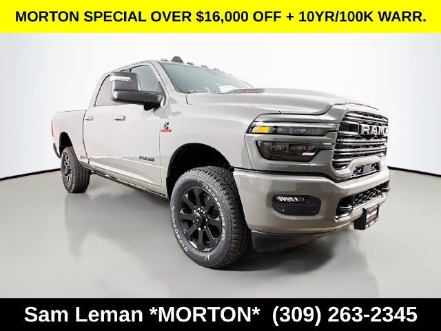 New 2026 Ceramic Gray Clear-Coat Exterior Paint Ram Laramie image 1