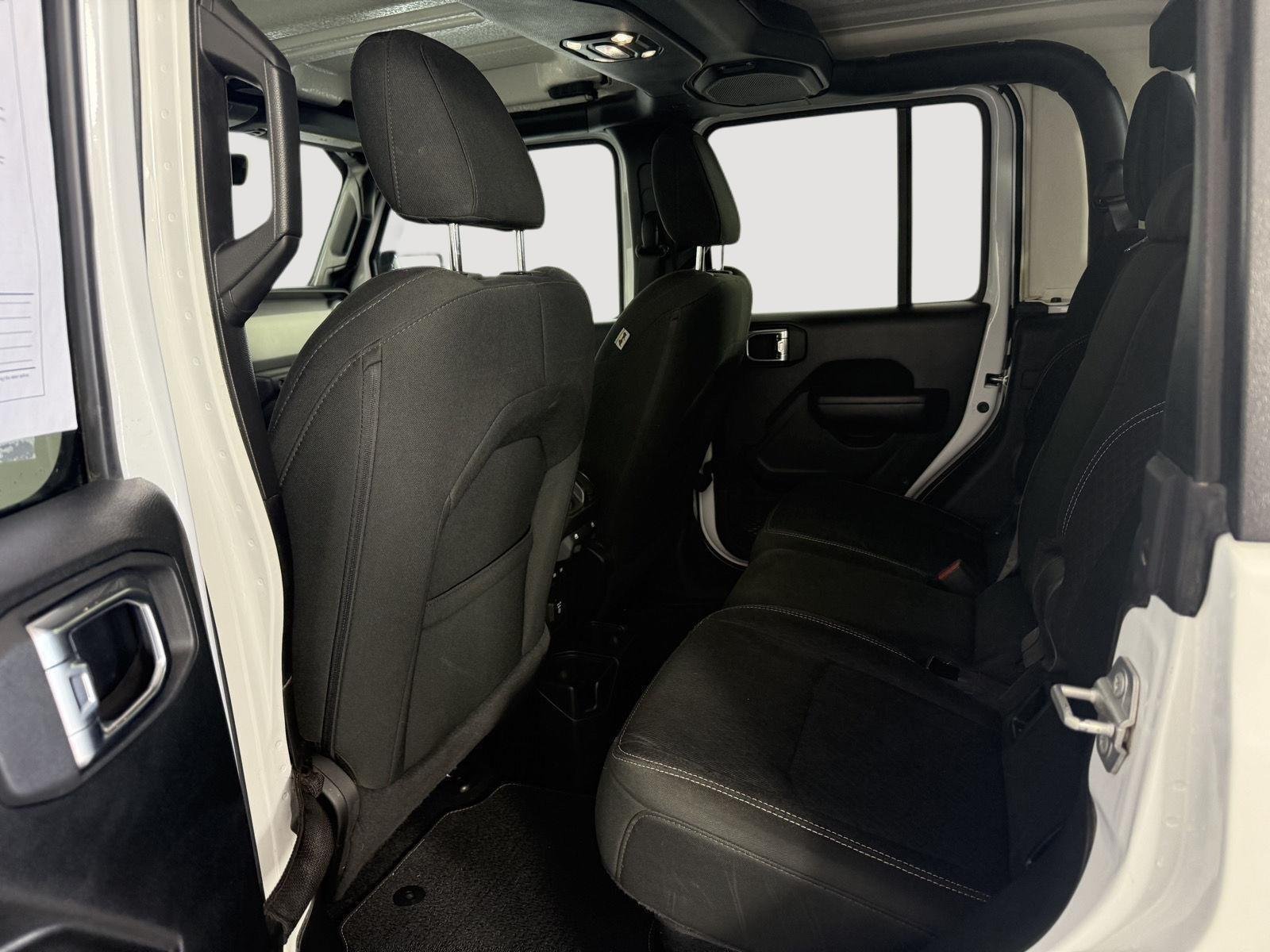 Used 2021 Bright White Clearcoat Jeep 80th Anniversary image 4