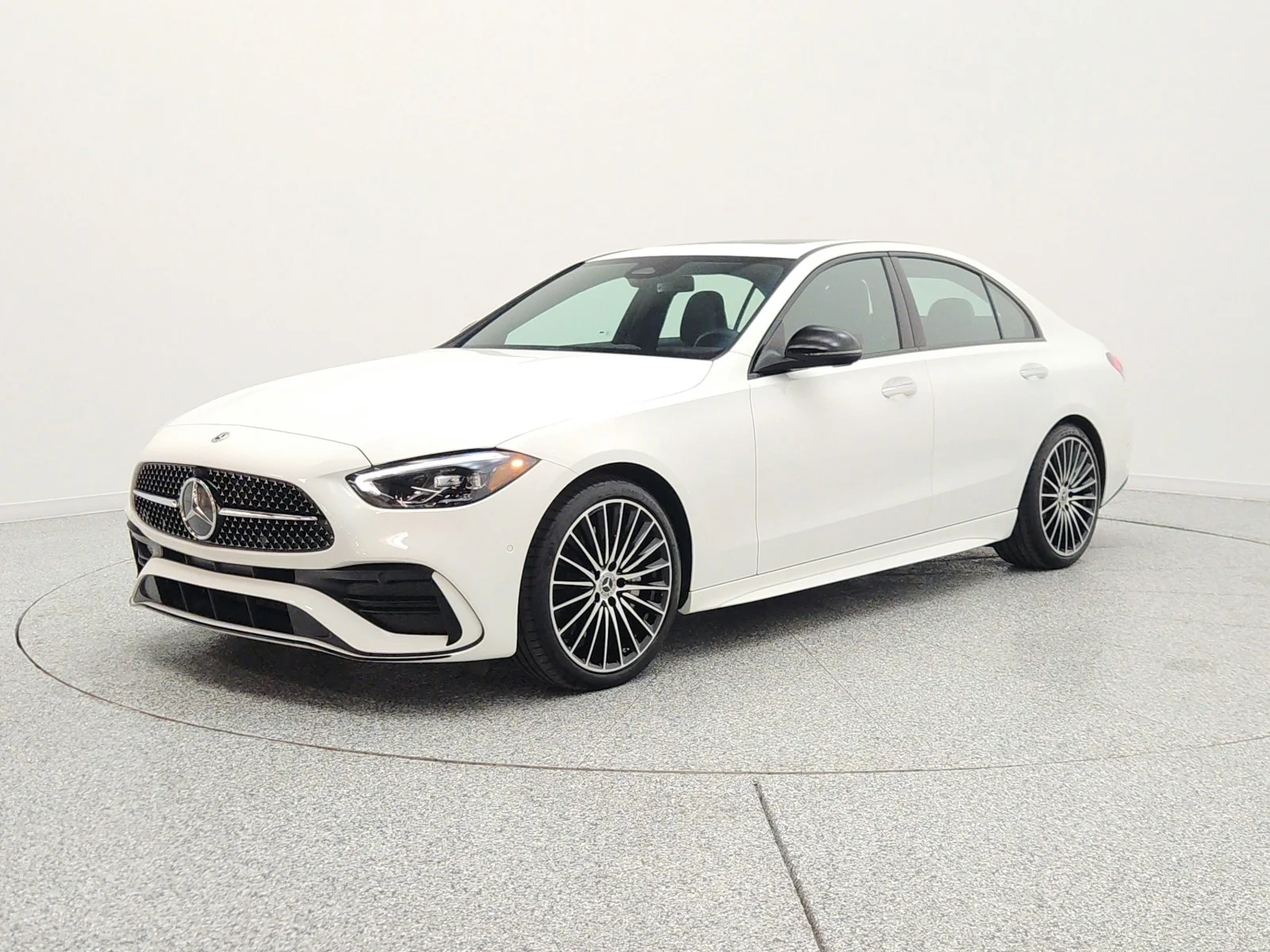 Certified Used 2023 Polar White Mercedes-Benz C 300 Sedan image 1