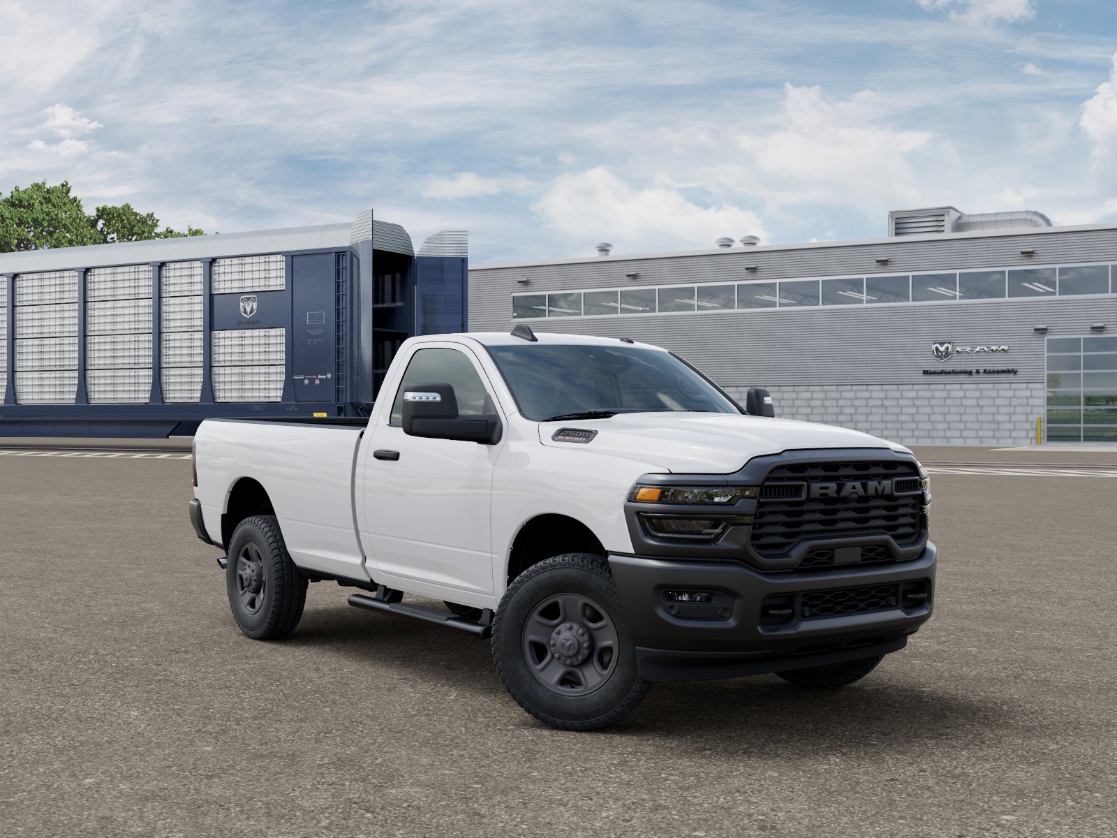 New 2026 Bright White Clear-Coat Exterior Paint RAM Tradesman image 31