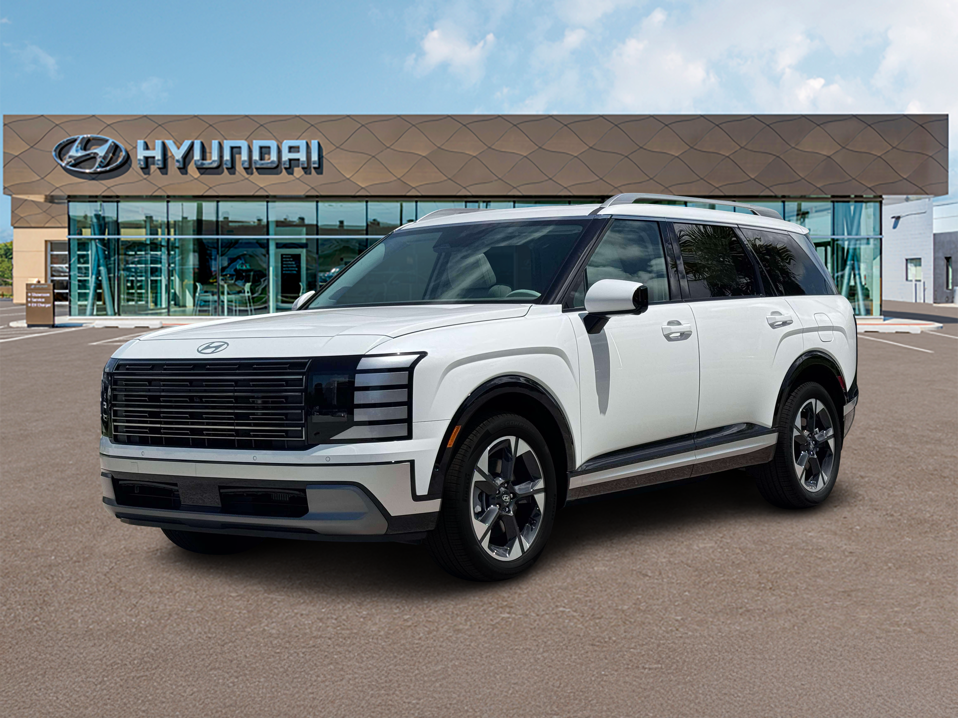 New 2027 White Hyundai Limited image 1