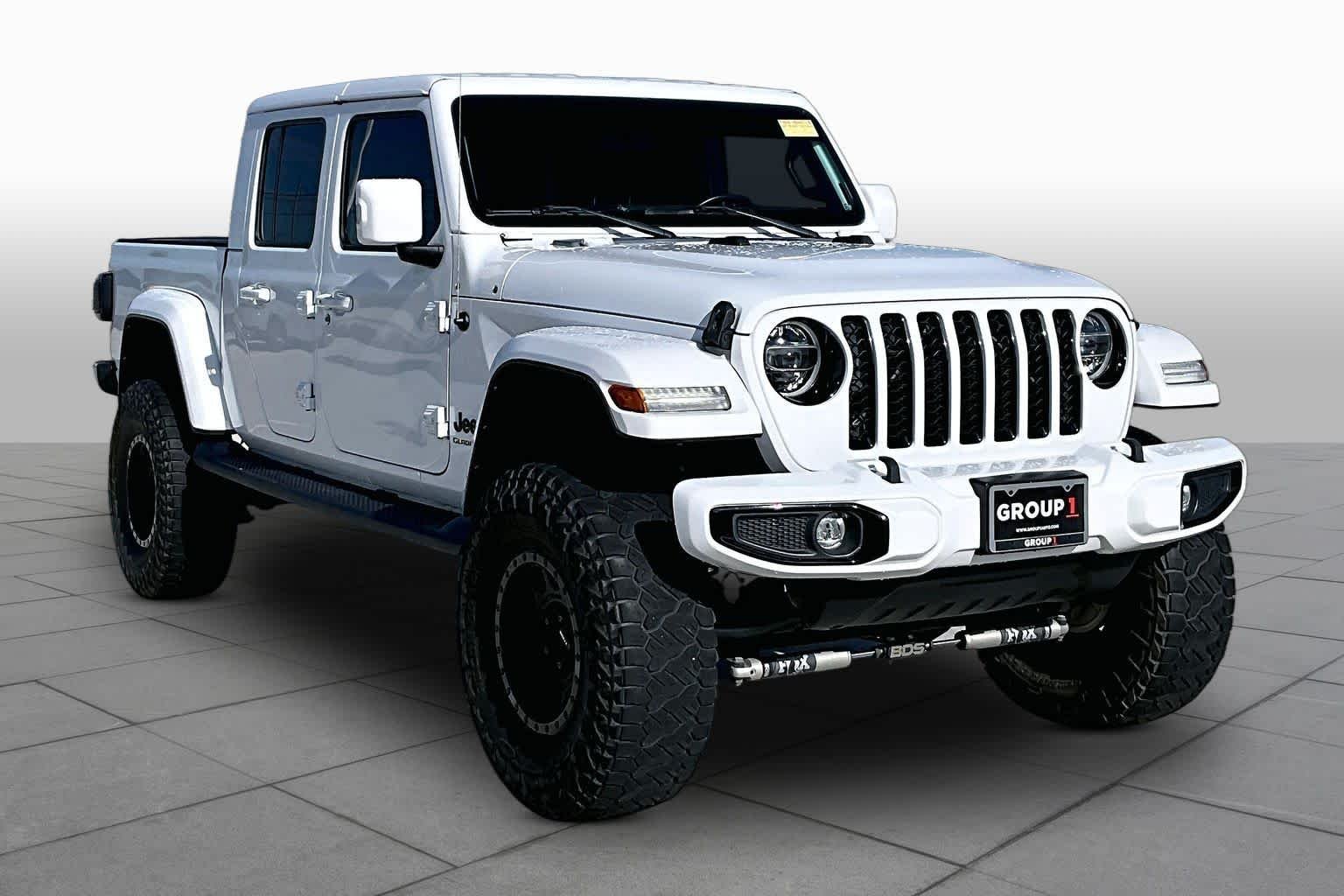 Used 2022 Bright White Clearcoat Jeep High Altitude image 3