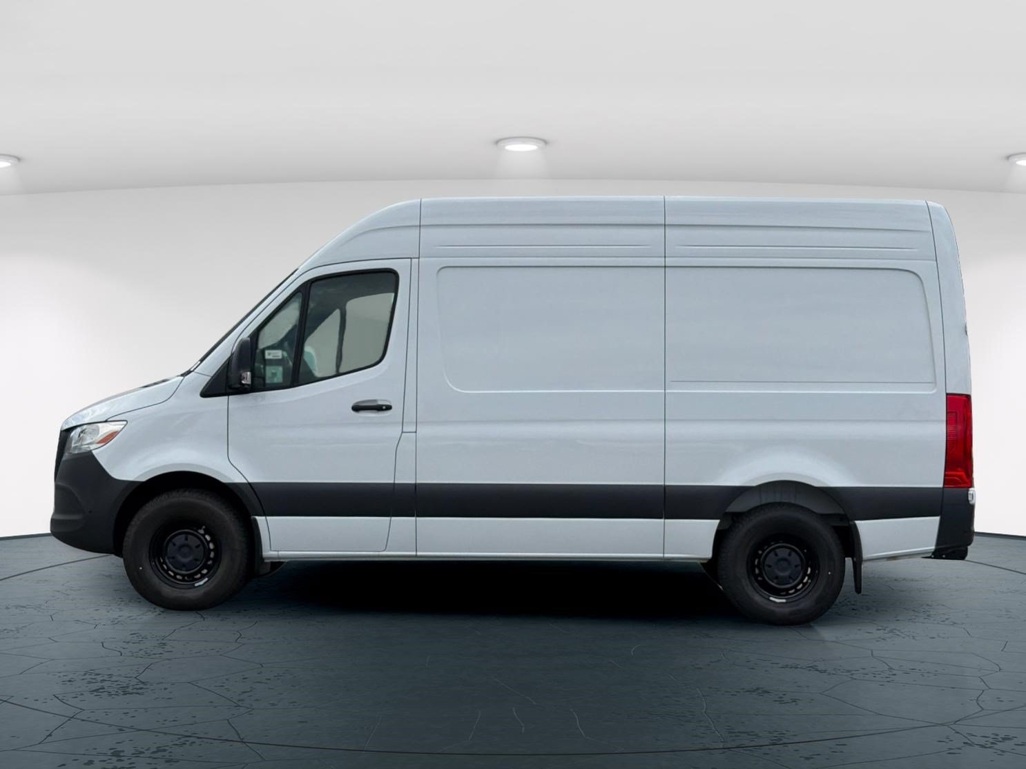 New 2026 Arctic White Mercedes-Benz 2500 High Roof SO Diesel 144 WB Ranger Shelving image 3