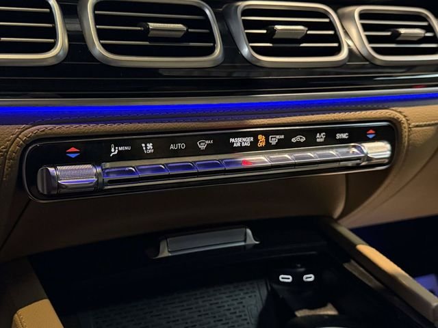 Certified Used 2024 Blue Mercedes-Benz GLS 580 image 36