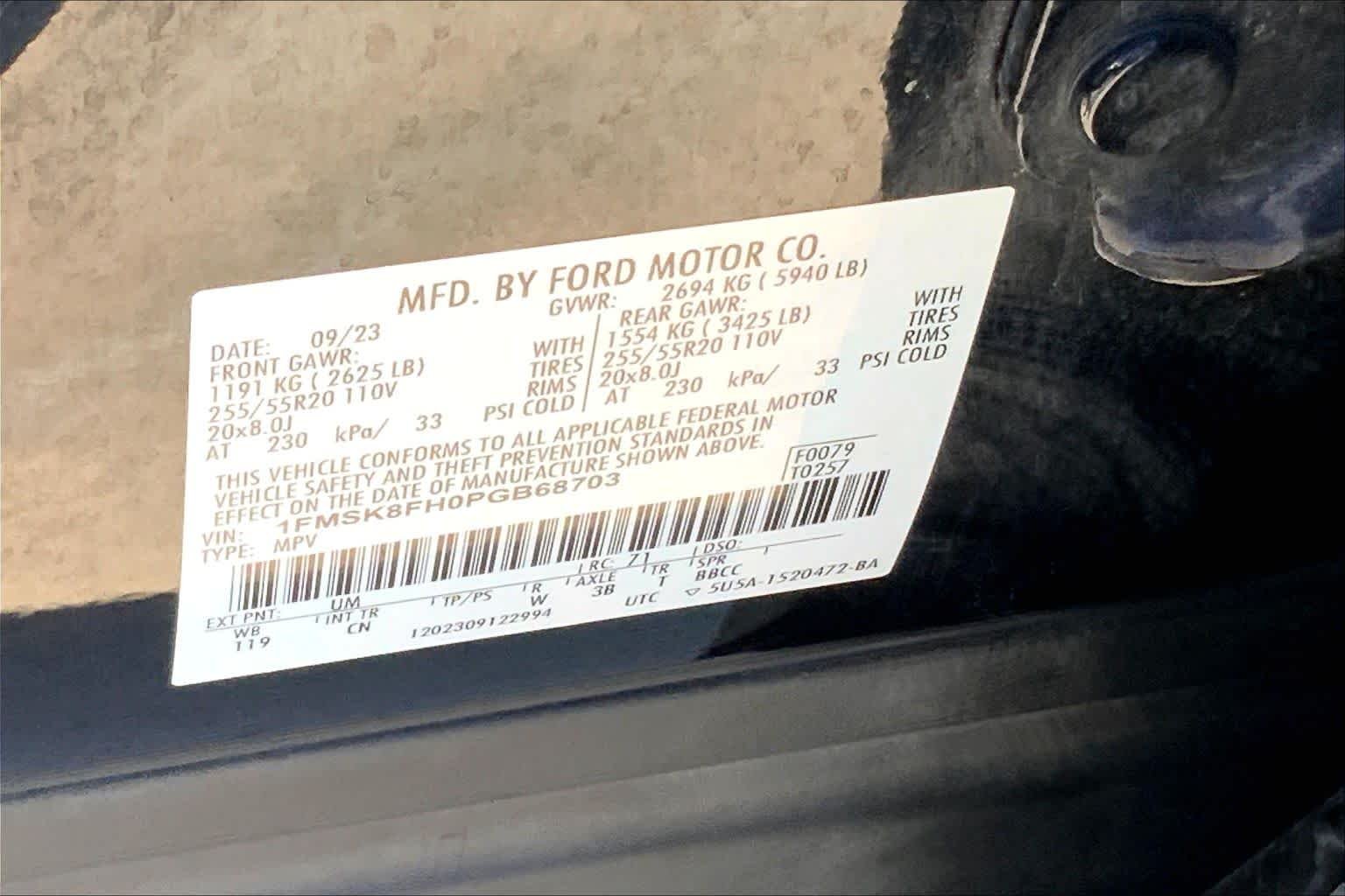 2023 Ford Explorer Limited - Photo 32