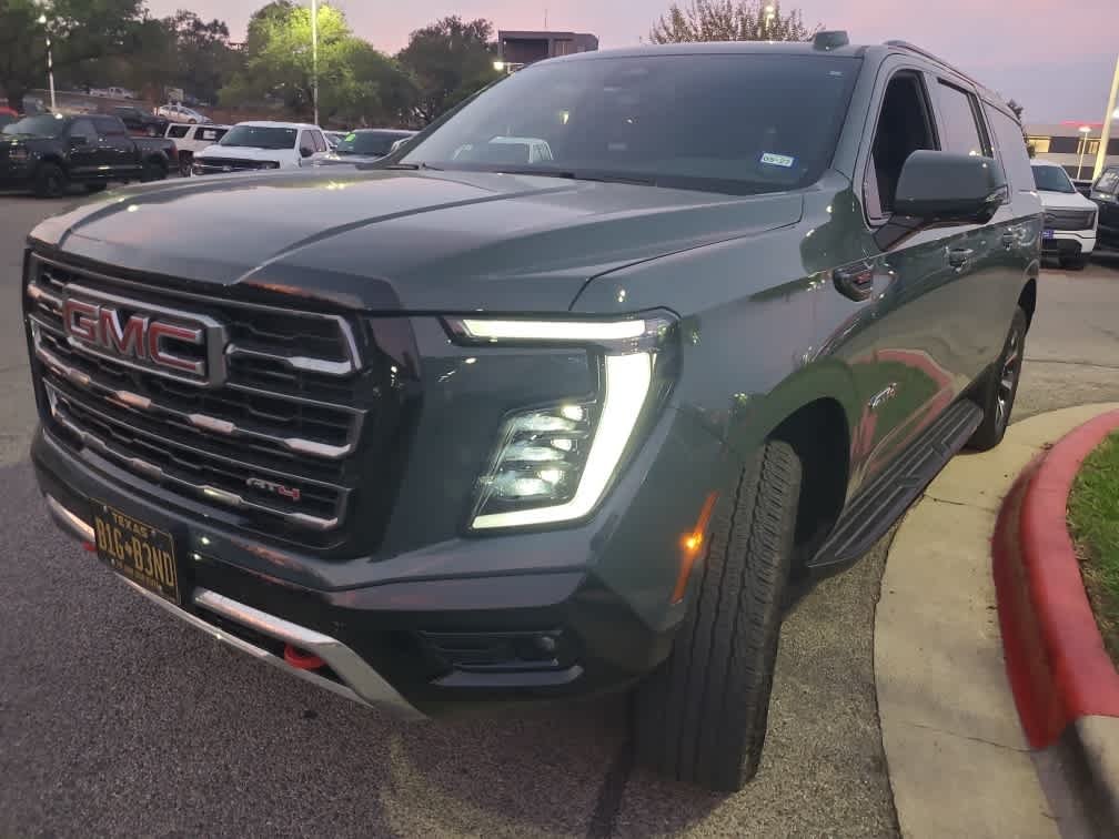 Used 2025 Midnight Pine GMC AT4 image 2
