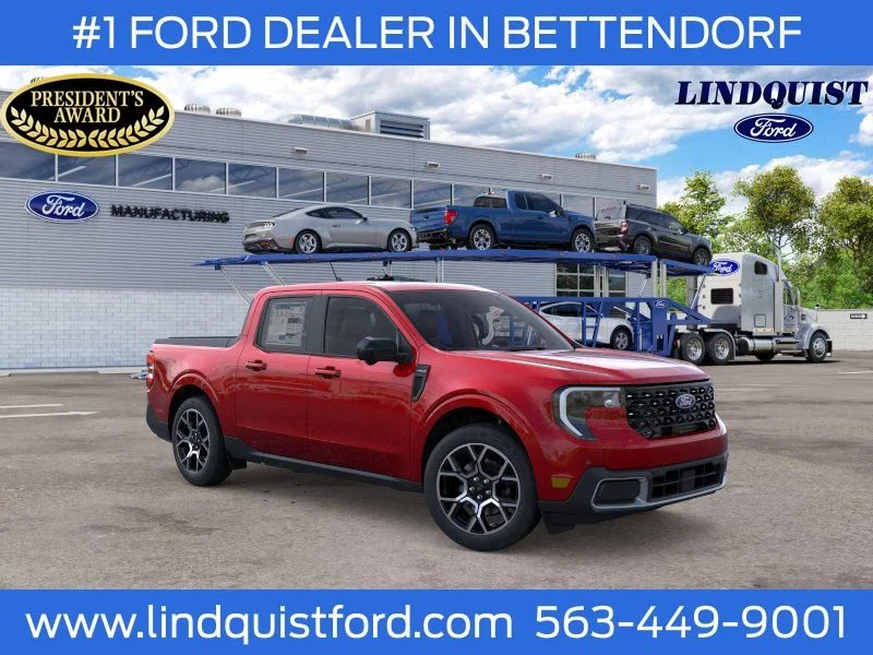 New 2026 Red Ford Lariat image 8