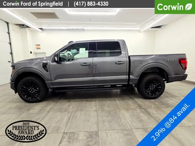 New 2026 Carbonized Gray Metallic Ford XLT image 2